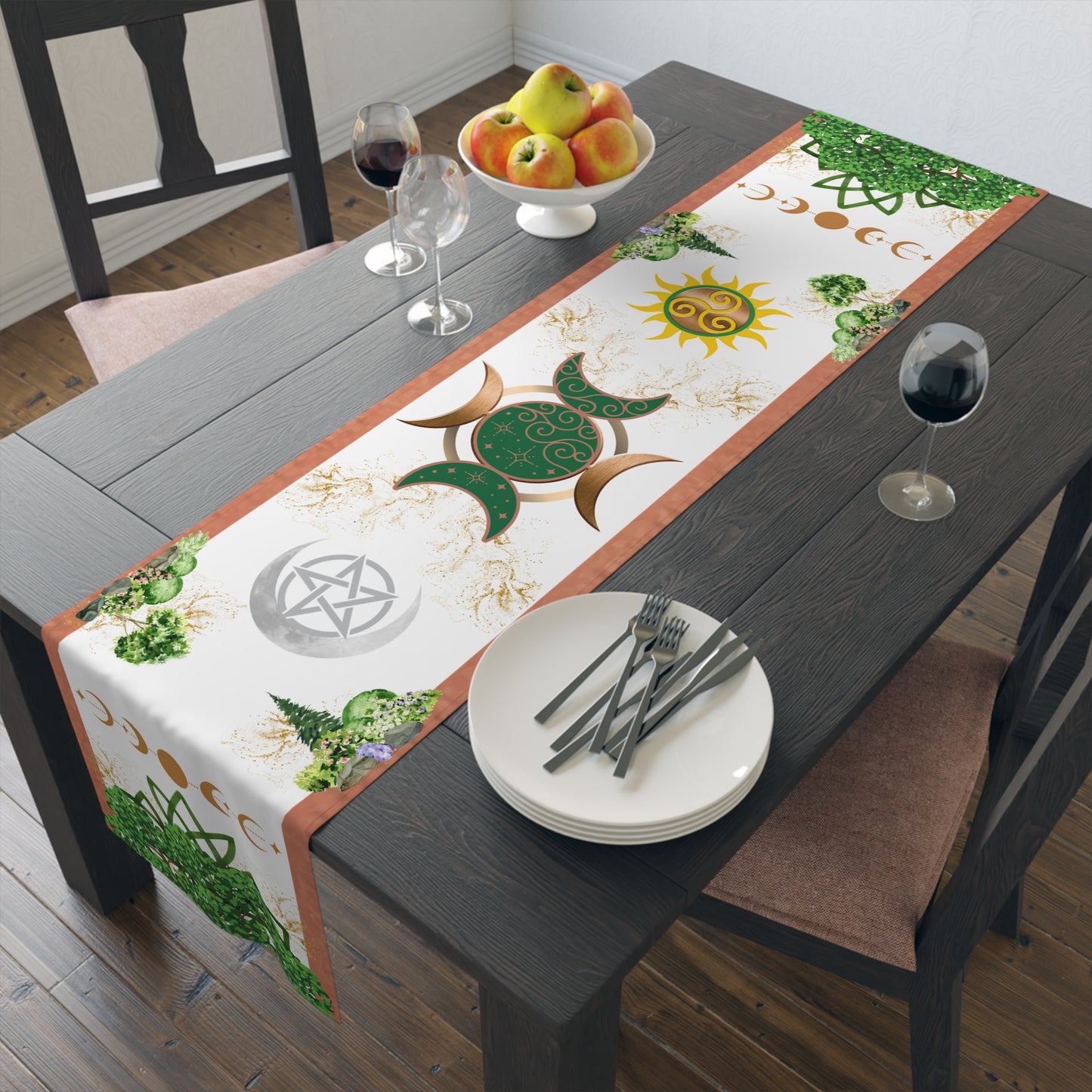 Solstice Day Table Runner | (Poly)