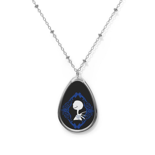 J.  Skellington | This Year…  | Oval Necklace