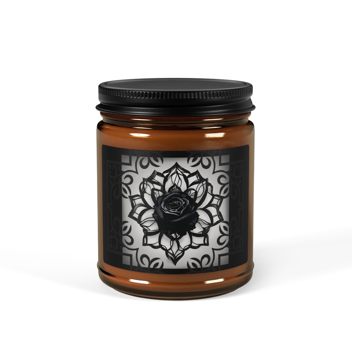 Sinister Black Rose | Soy Candle | Gothic Scented Candle