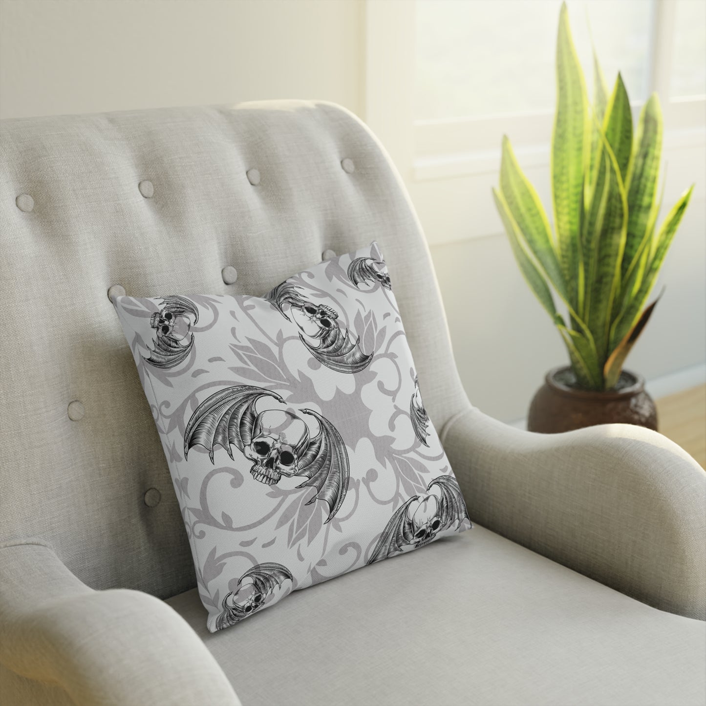 Winged Skulls | Cushion 3 sizes