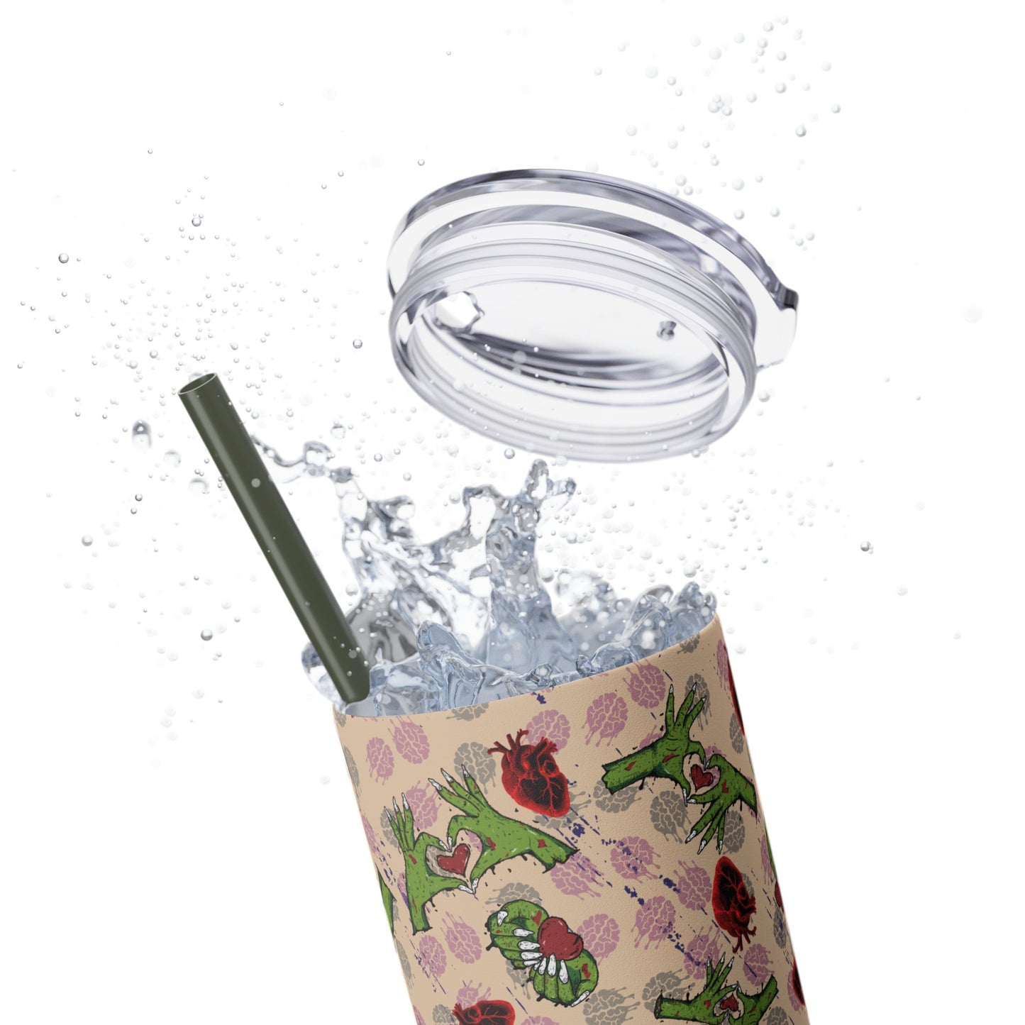 Undead Love (Flesh) Skinny Matte Tumbler, 20oz