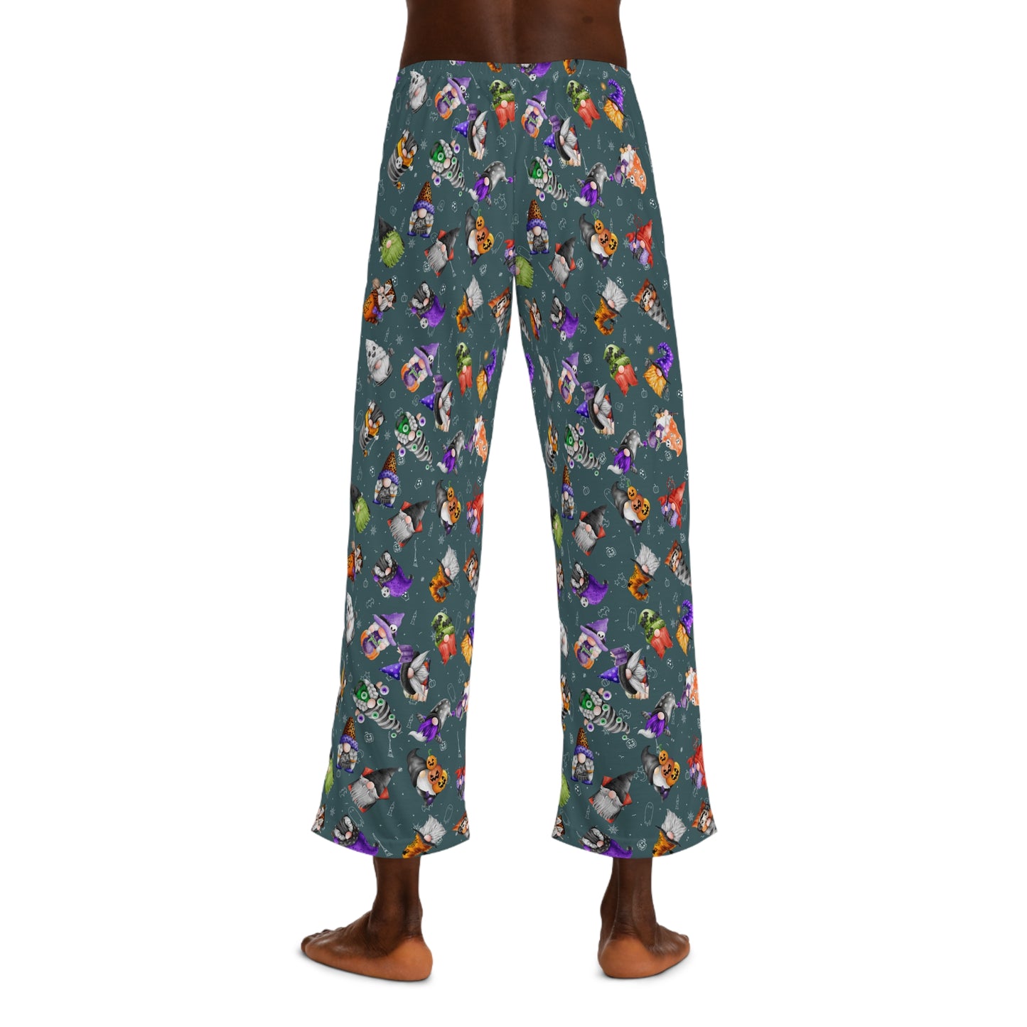 Gnome-o-ween | Men's Pajama Pants - Cozy Halloween Sleepwear