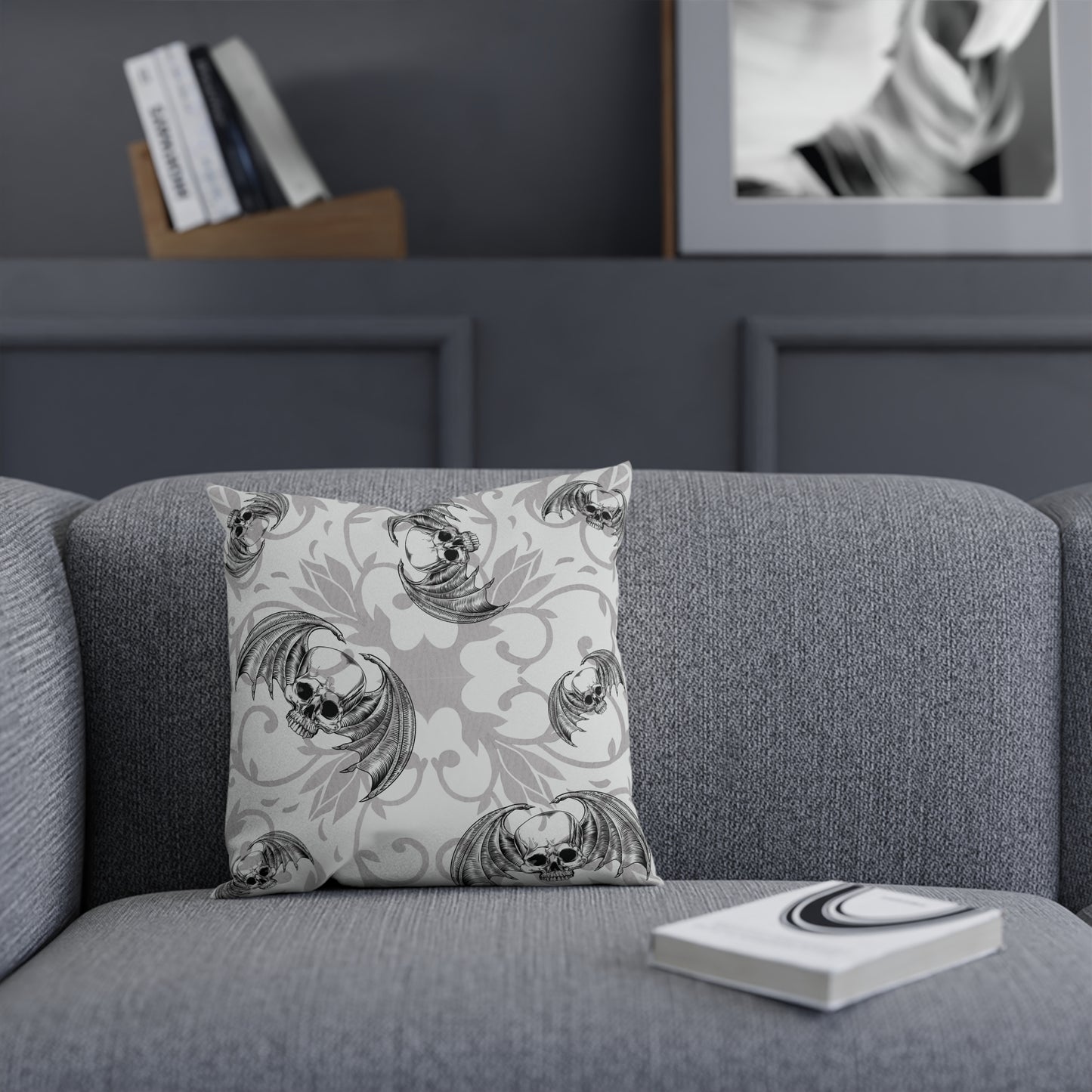 Winged Skulls | Cushion 3 sizes