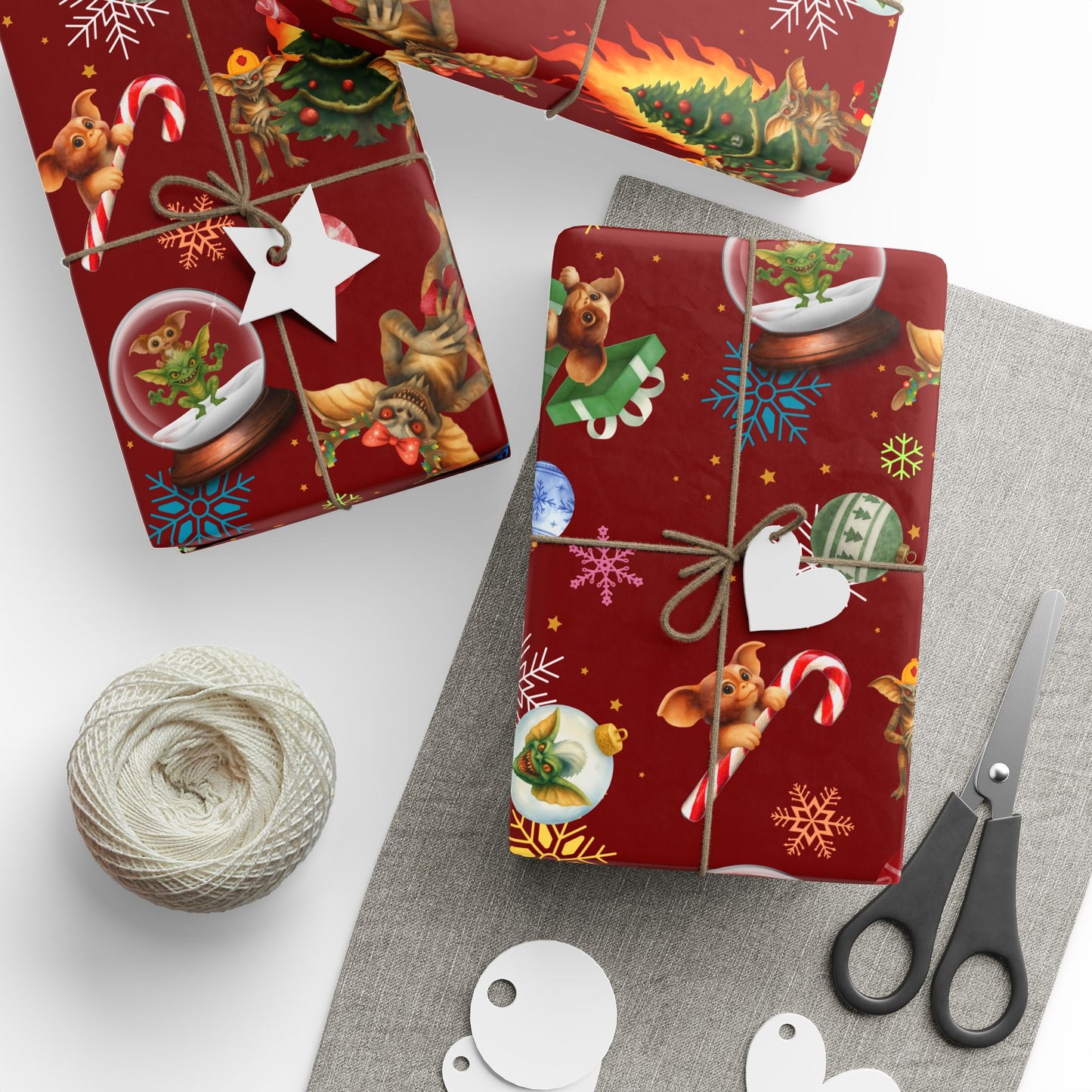 Wrapped in Horror | Twisted Laffy XMas | Nightmare Wrapping Paper