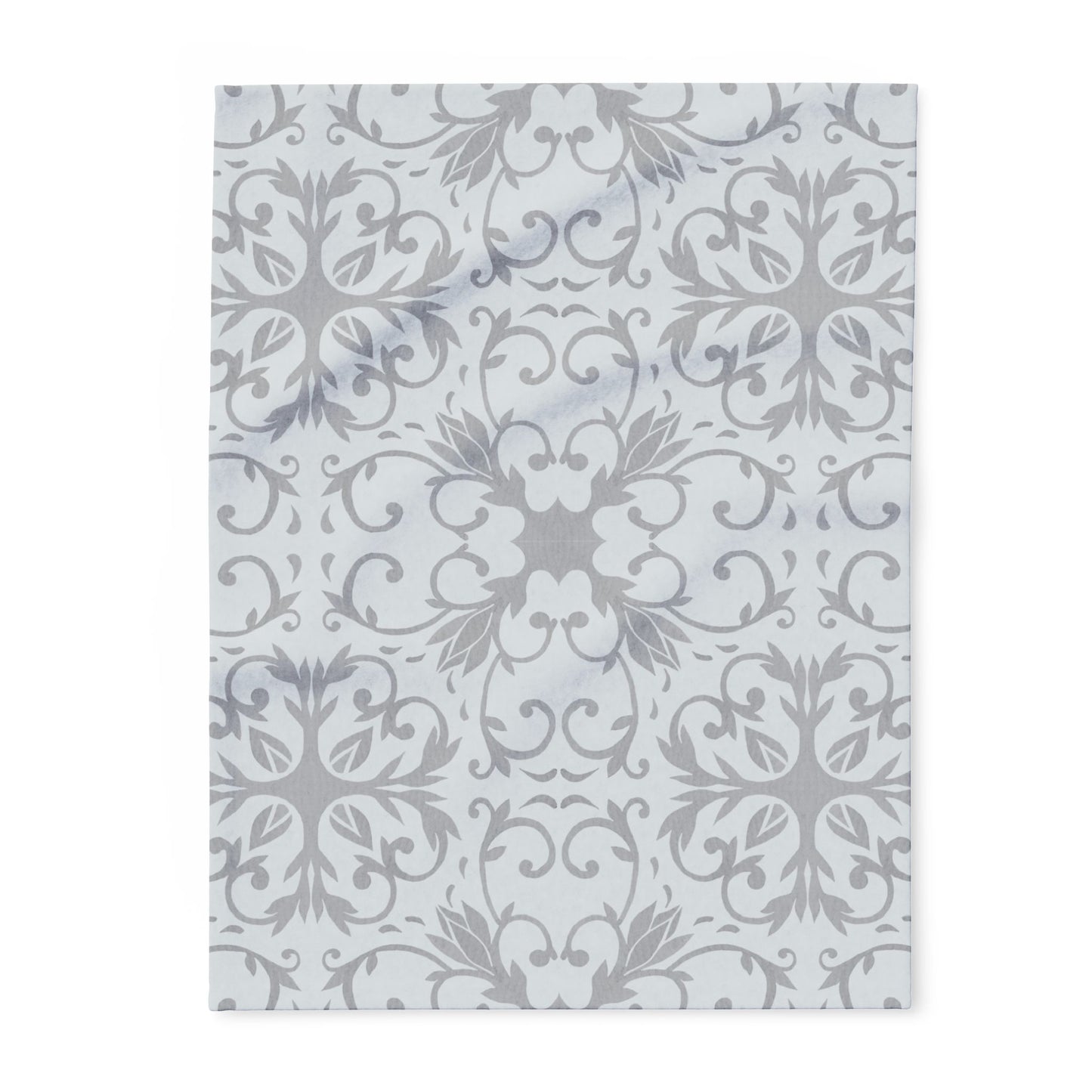 Gray Mist | Solstice Witchy Home Decor | Velveteen Microfiber Blanket (Two Sided)