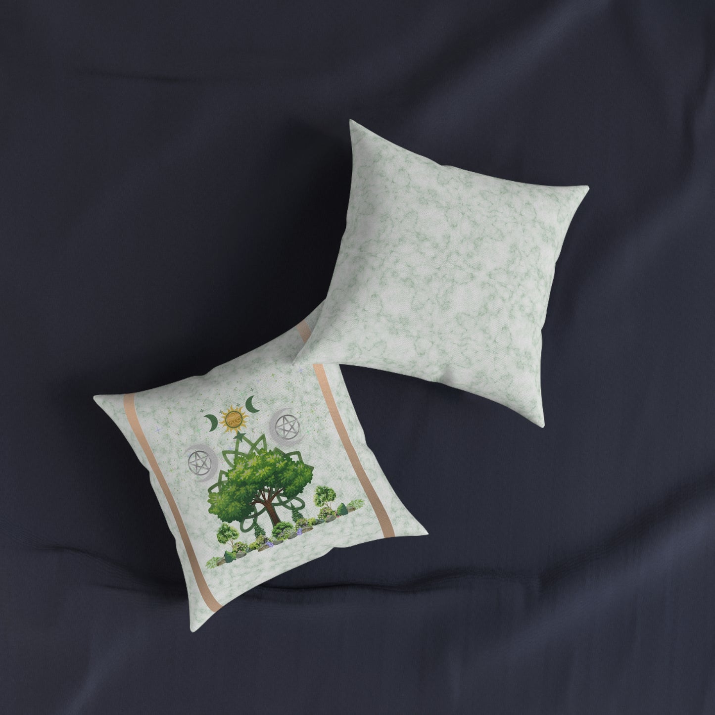 Great Tree Solstice Pillow | Summer Decor Throw Pillow