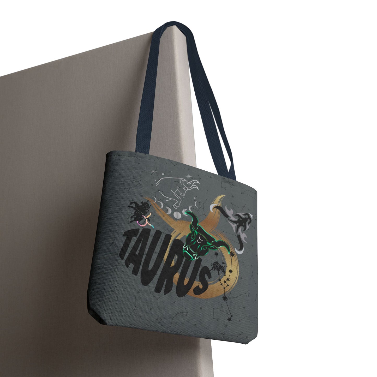 Taurus Zodiac Tote Bag — Mystic Astrology Collection
