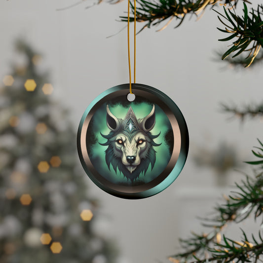 Wolf Prince | Fantasy Series | Heirloom Ceramic Ornaments (1pc, 3pcs, 5pcs, 10pcs)