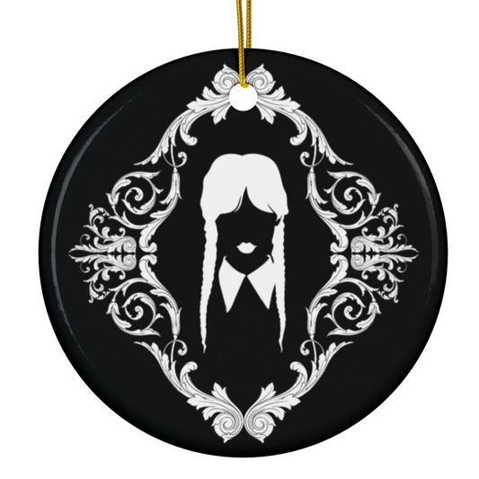 Wednesday | Heirloom Ceramic Ornament (1pc, 3pcs, 5pcs, 10pcs)