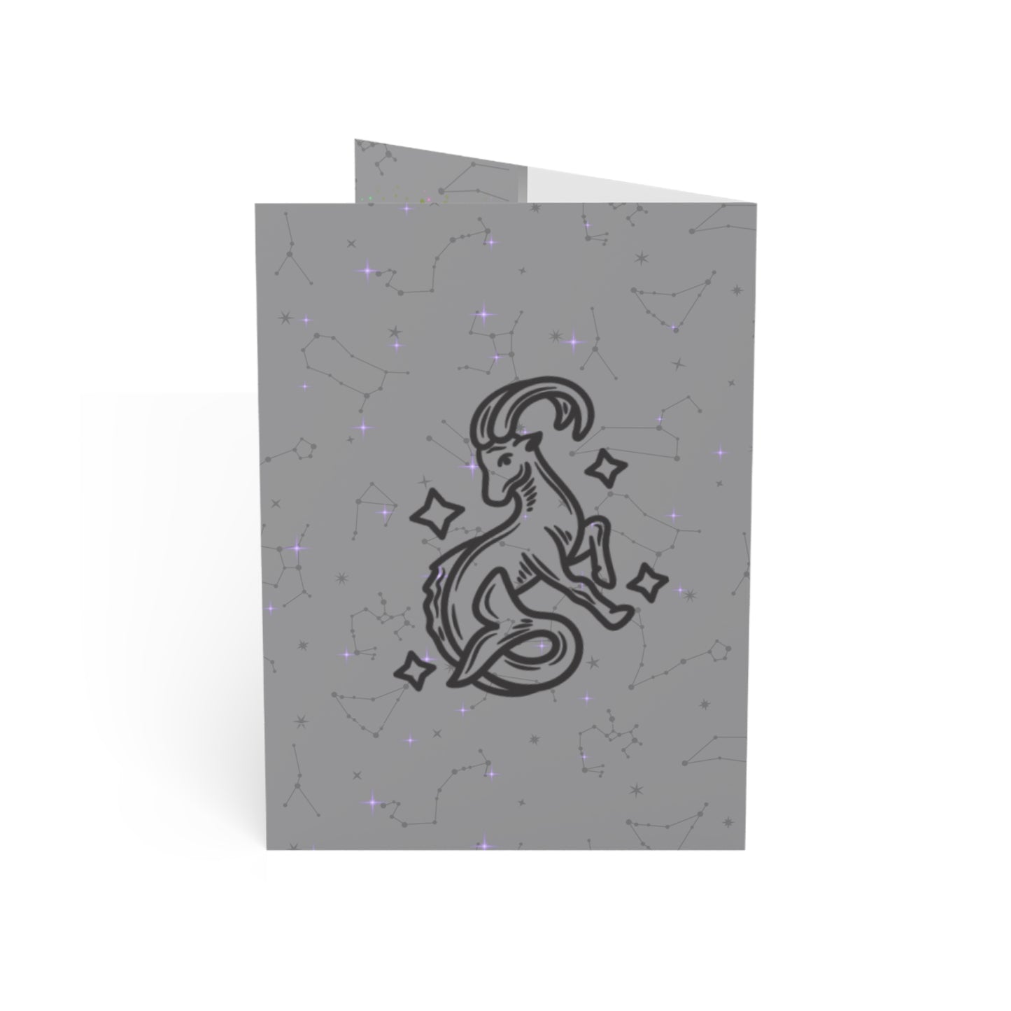 Capricorn | Zodiac Greeting Cards |  (1, 10 pcs)