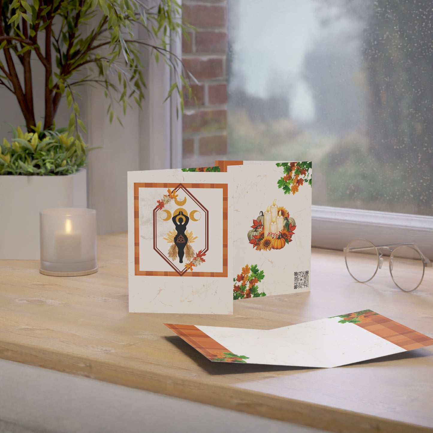 Honoring | Fall Equinox | Autumn Greeting Card (1pc, 10pc)
