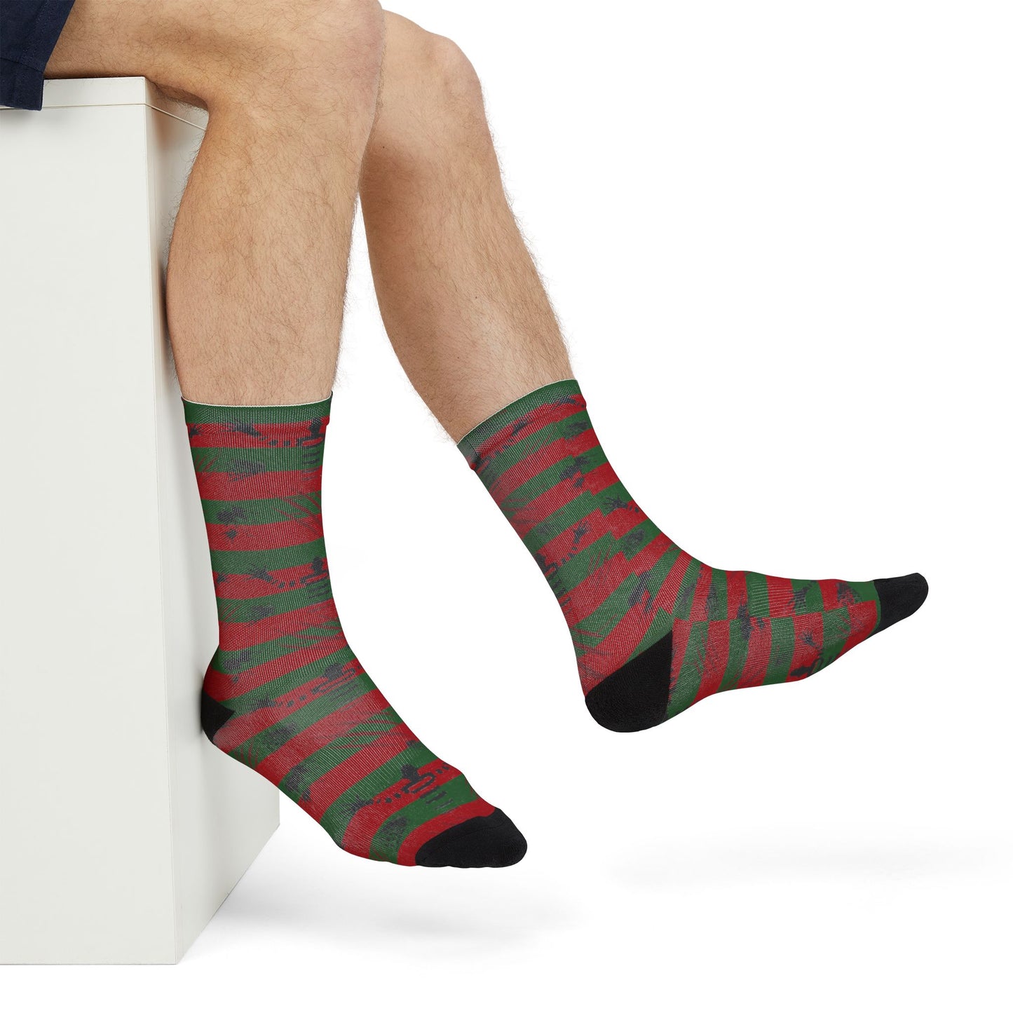 Horror Socks | Dream Street | Recycled Poly Socks | Cozy and Scary