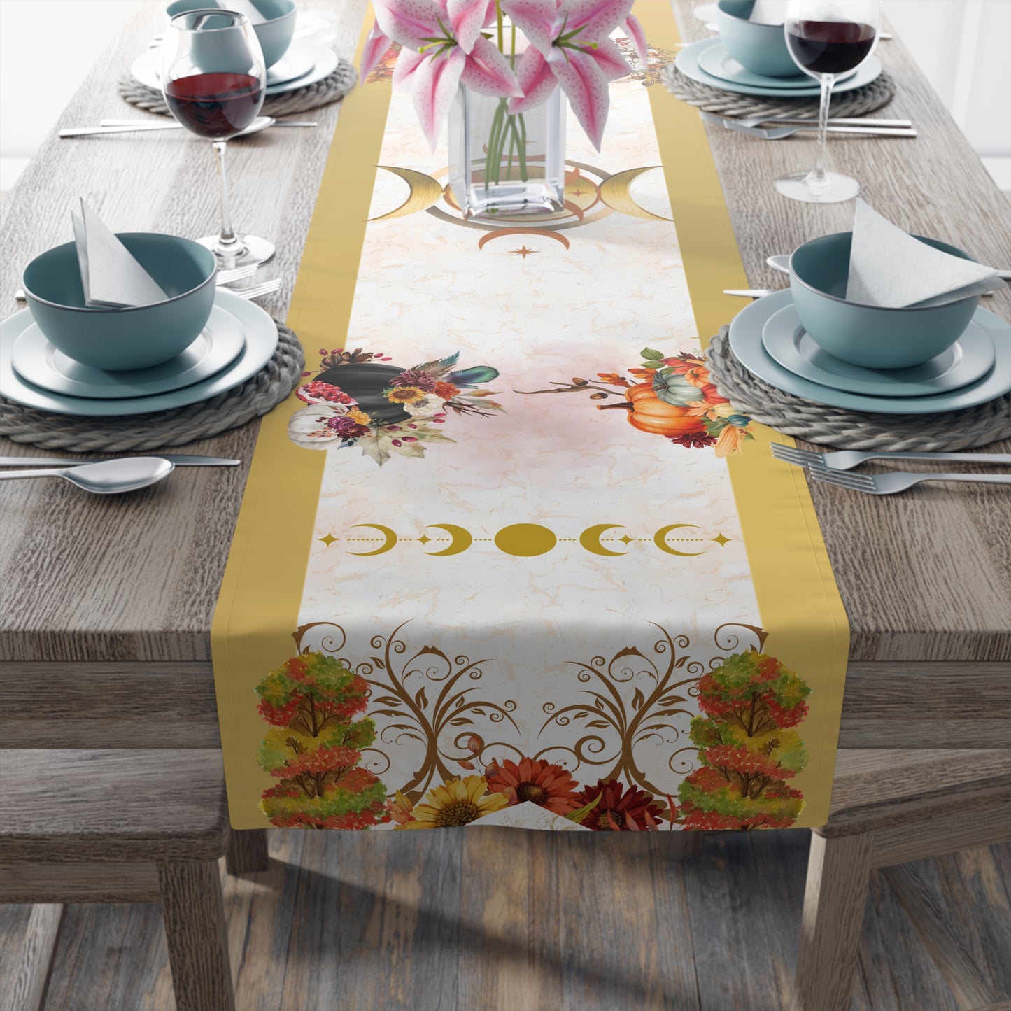 Autumn Equinox | Bountiful Harvest Blessings | (Poly) Table Decor