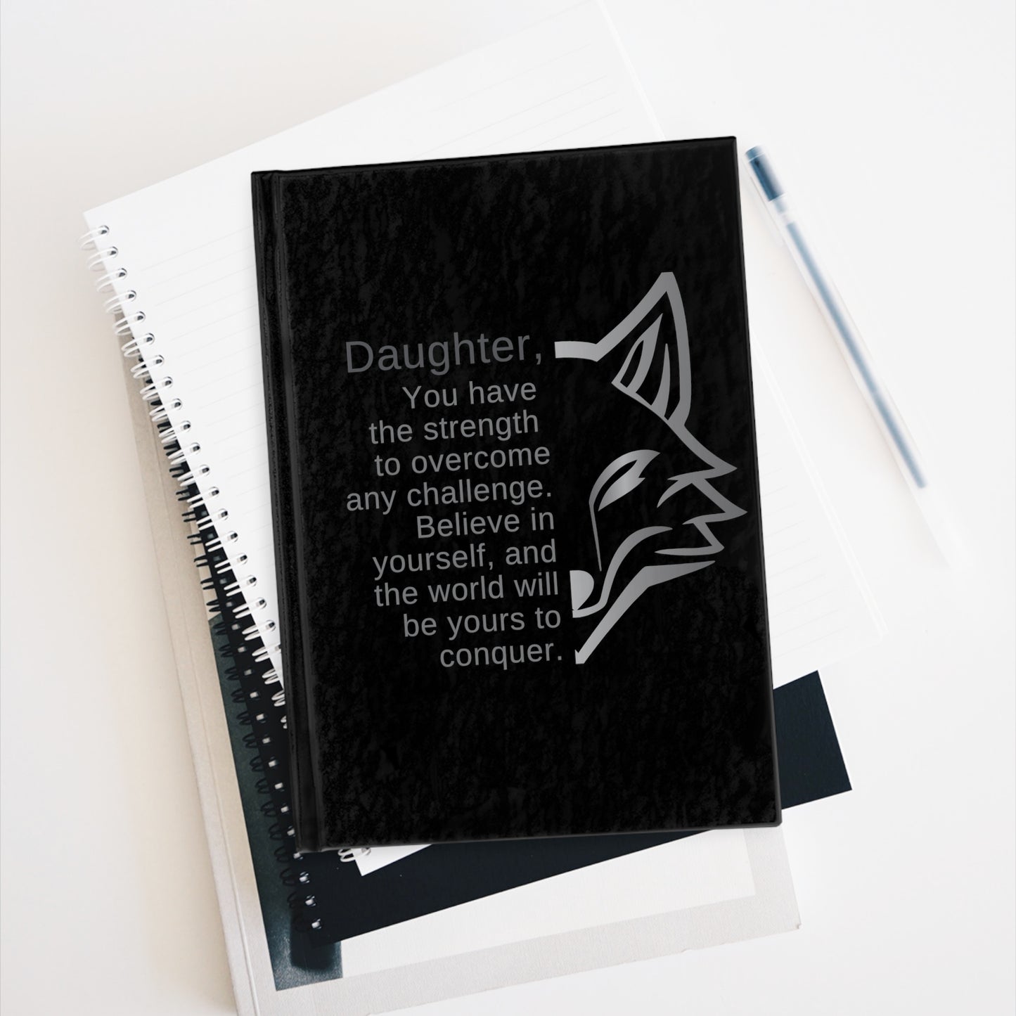 Alpha Wolf Journal | Daughter, Lead the Pack | Hardcover Edition