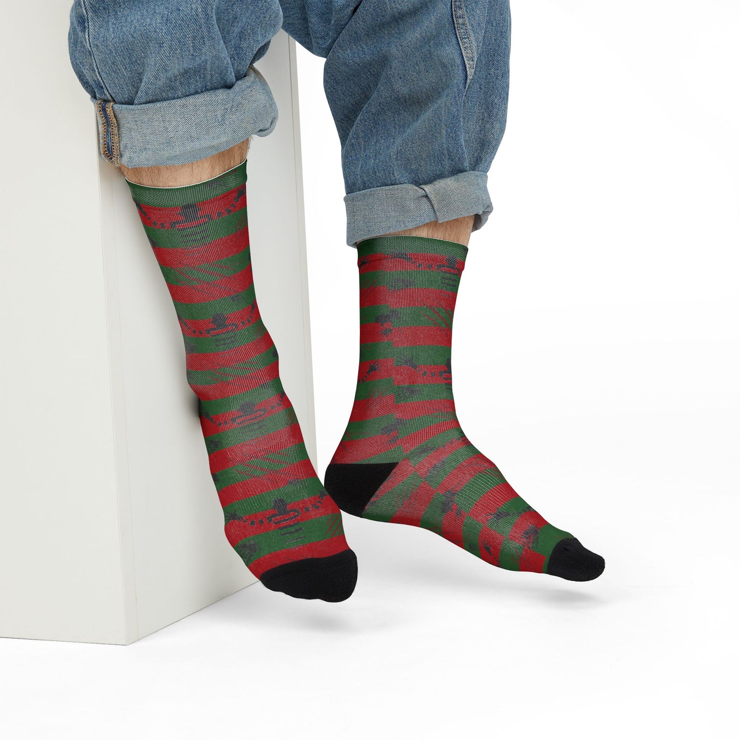 Horror Socks | Dream Street | Recycled Poly Socks | Cozy and Scary