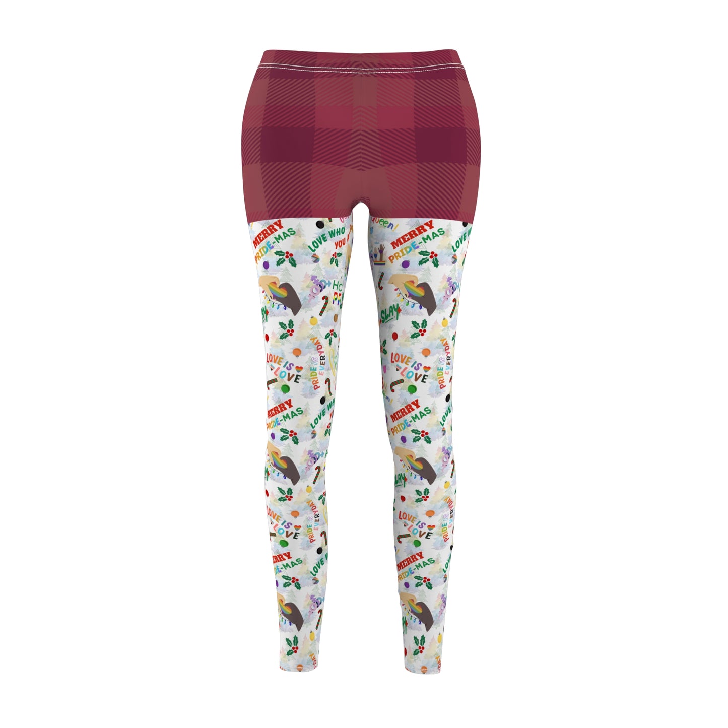 Holiday Pride All-Over Print Leggings — Unisex Casual Bottom