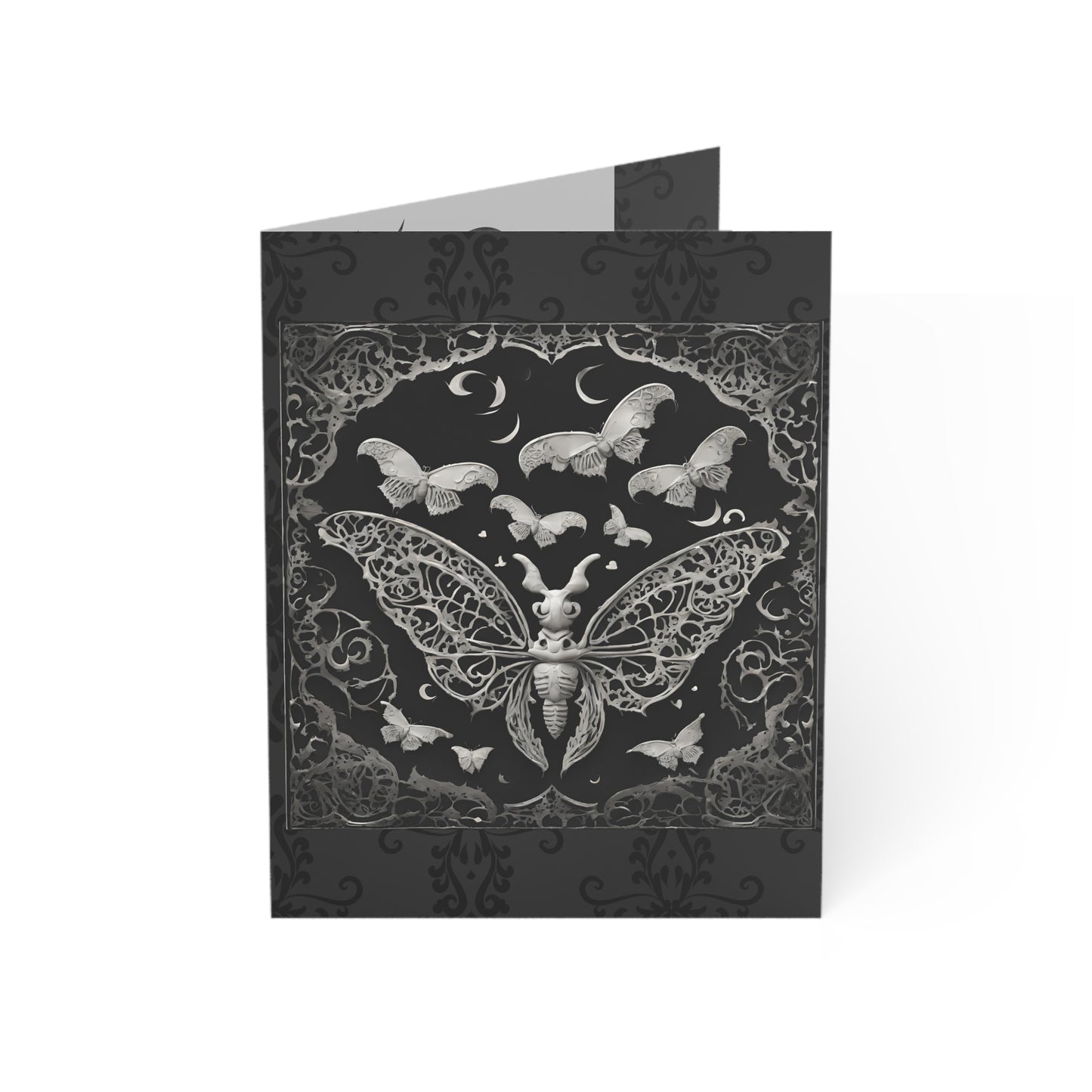 Dream Moths Greeting Cards |  (1, 10 pcs)