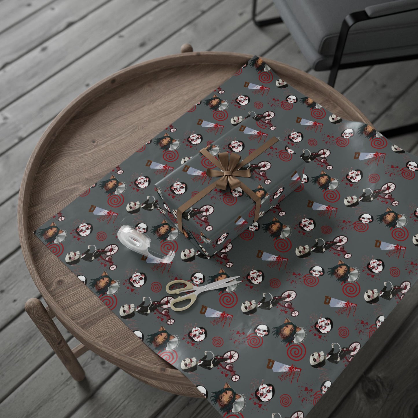 Wrapped in Horror | Piggy Bake | Nightmare Wrapping Paper