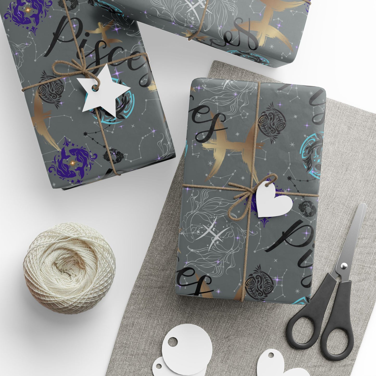 Pisces | Zodiac Birthday Wrapping Papers