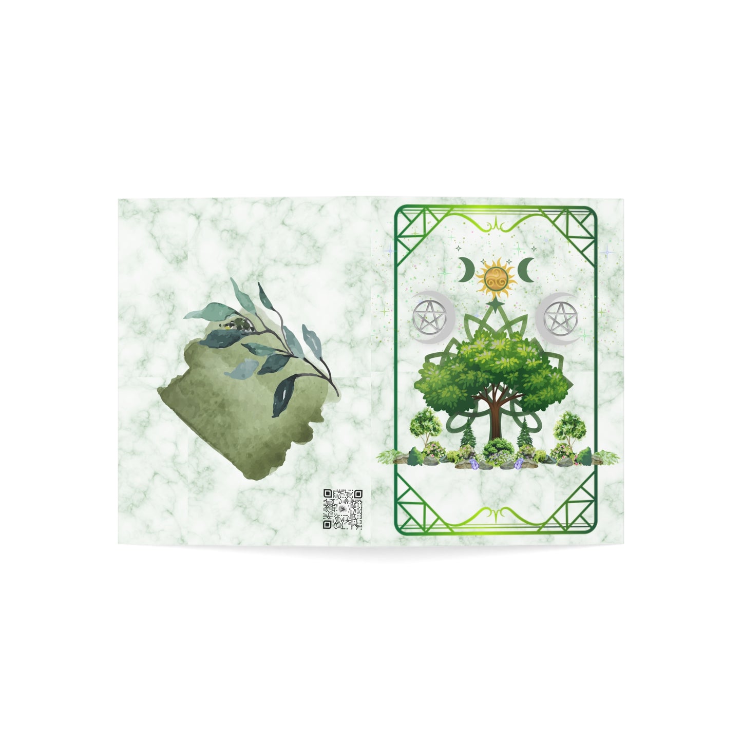 Great Tree | Summer Solstice Greeting Cards (1, 10 pcs)