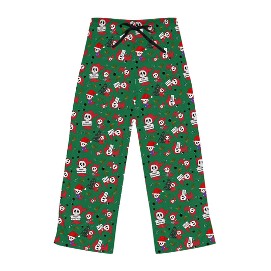 Spookymas Nightmare Holiday Women's Pajama Lounge Pants