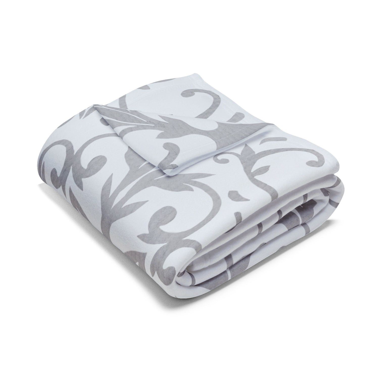 Gray Mist | Solstice Witchy Home Decor | Velveteen Microfiber Blanket (Two Sided)
