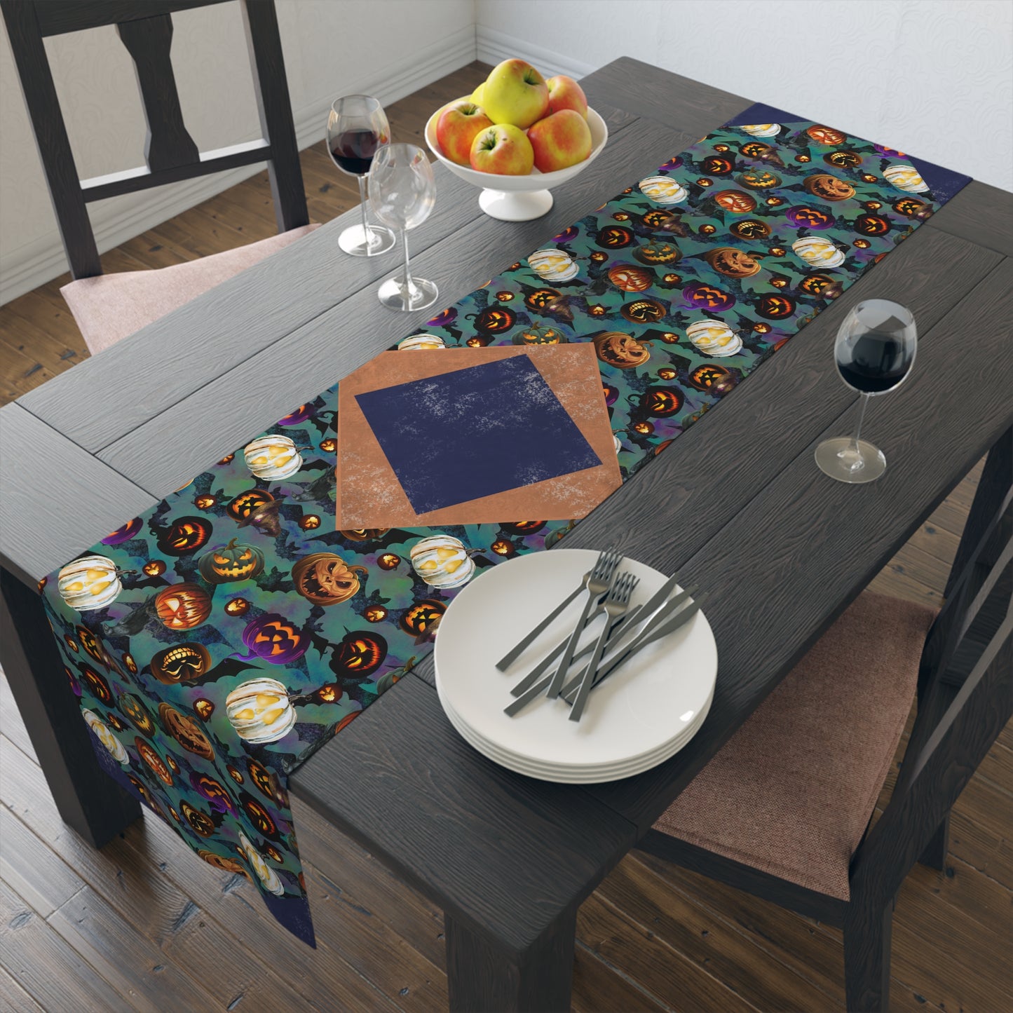 Scary Jacks Table Runner | (Poly)