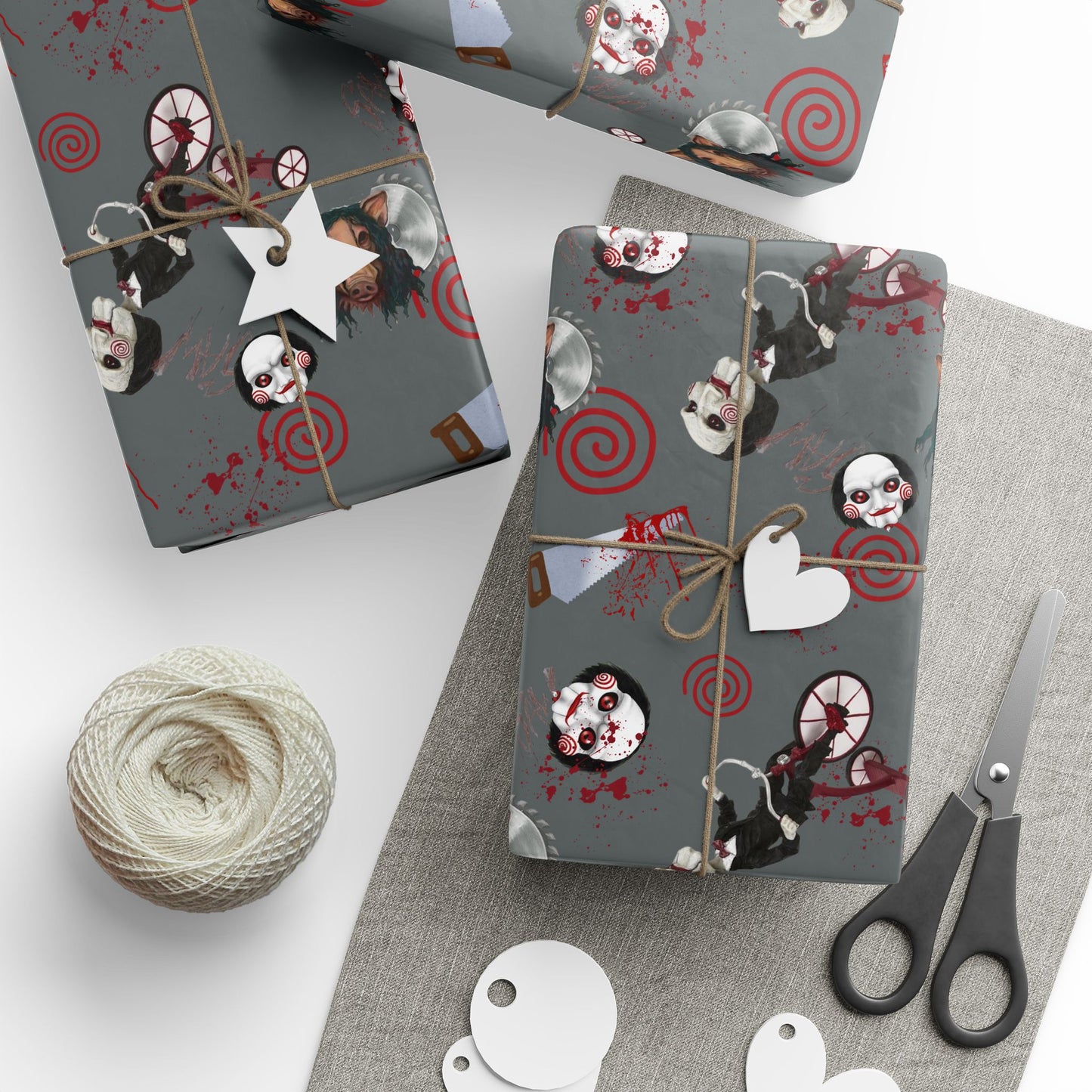 Wrapped in Horror | Piggy Bake | Nightmare Wrapping Paper