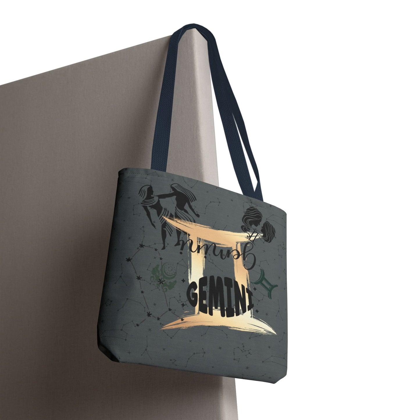 Gemini Zodiac Tote Bag — Mystic Astrology Collection
