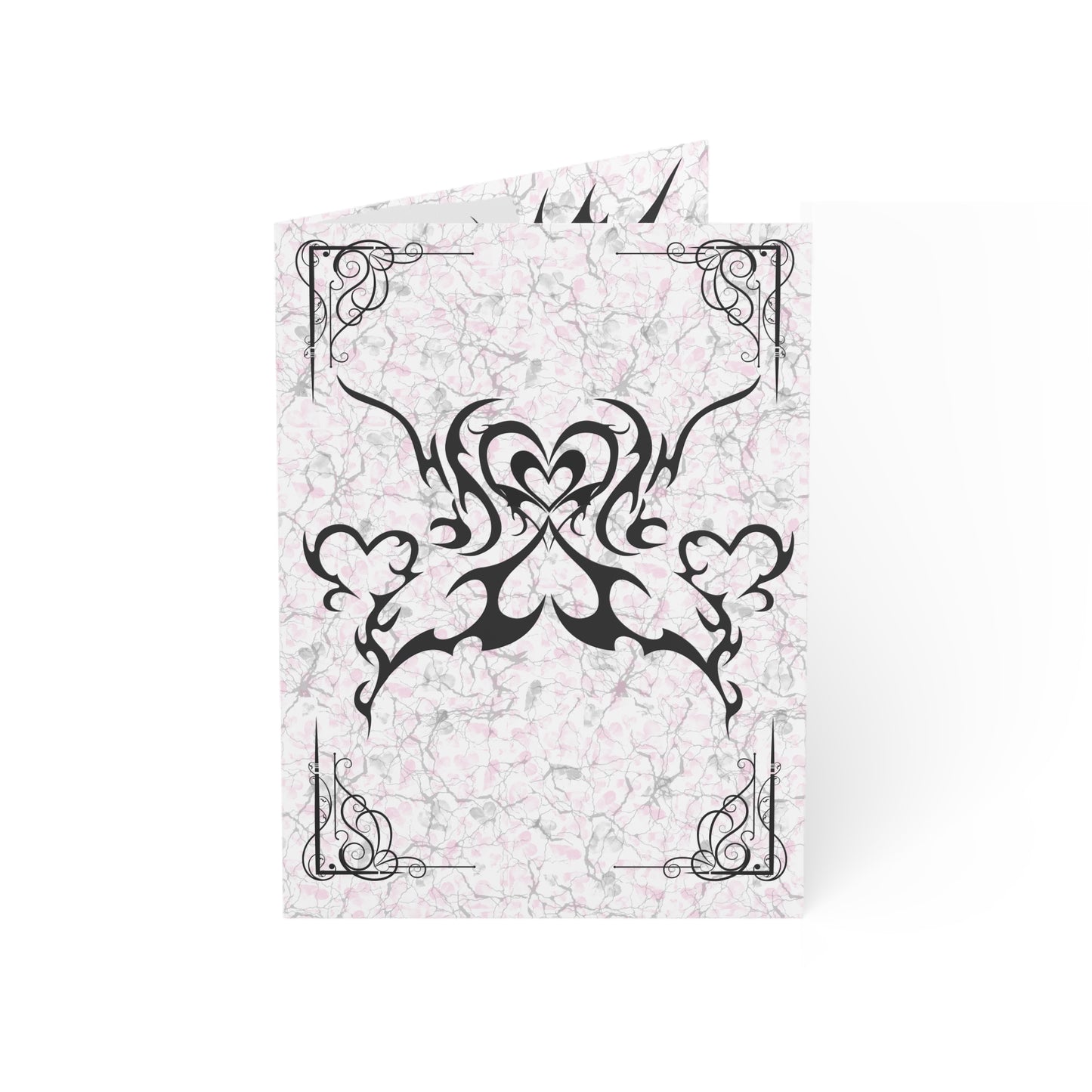 Inked Hearts | Greeting Cards |  (1, 10 pcs)