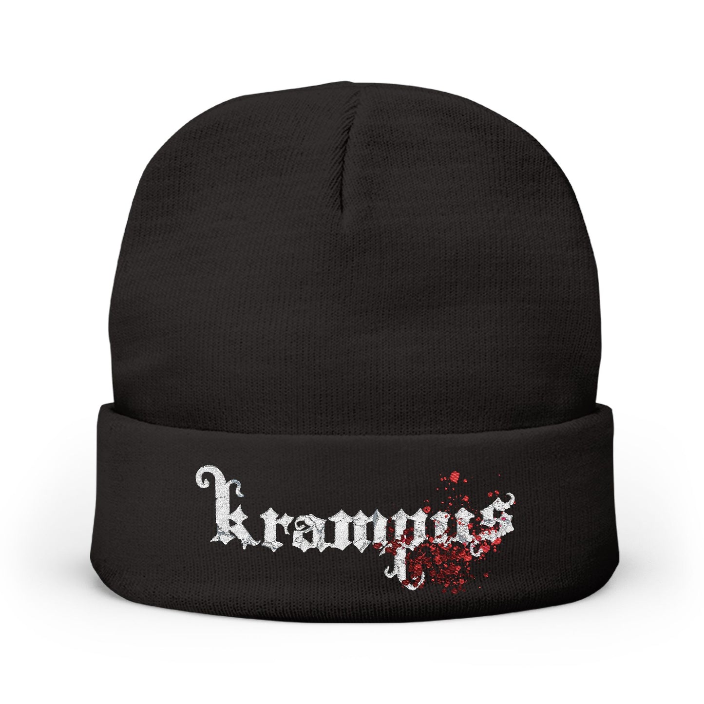 Krampus | Beanie Hat Embroidered | Handcrafted Cap