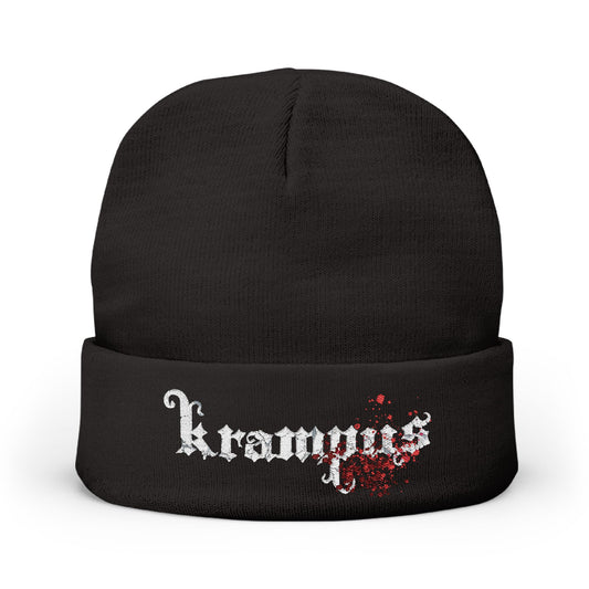 Krampus | Beanie Hat Embroidered | Handcrafted Cap