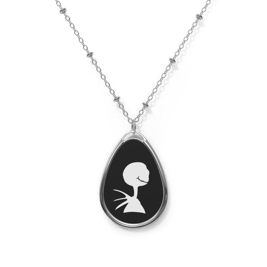 Skellington  | Oval Necklace
