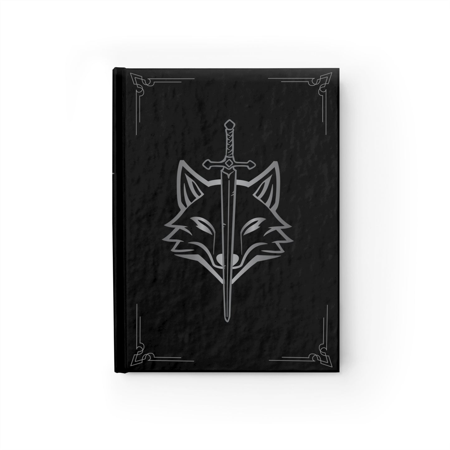 Hardcover Journal - Alpha Wolf | Lead the Pack Inspirational Notebook