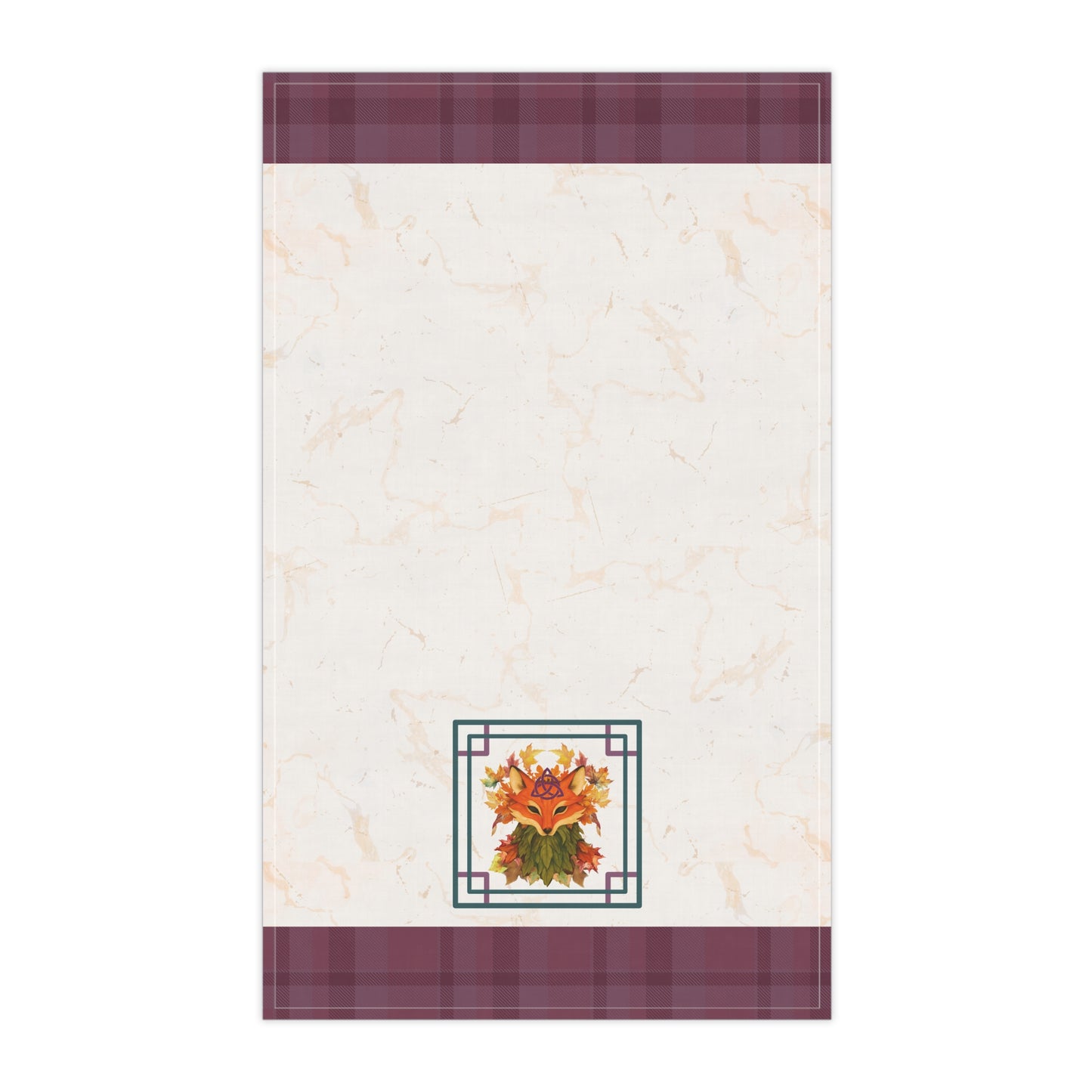 Spiritumn | Fall Equinox | Autumn Plaid Tea Towel