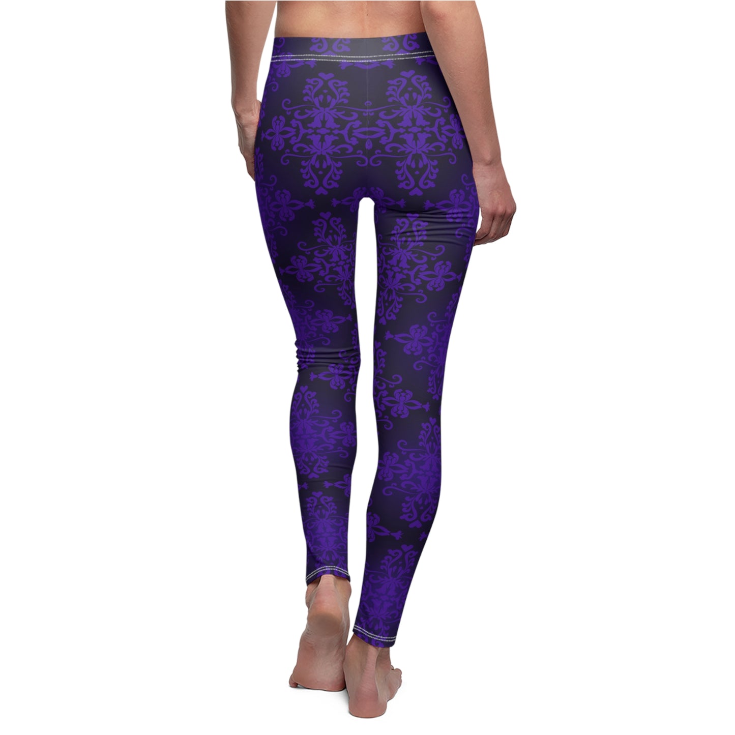 Nightmare Casualties | Midnight Purple | All Over Print Women's Casual Gothic Wear