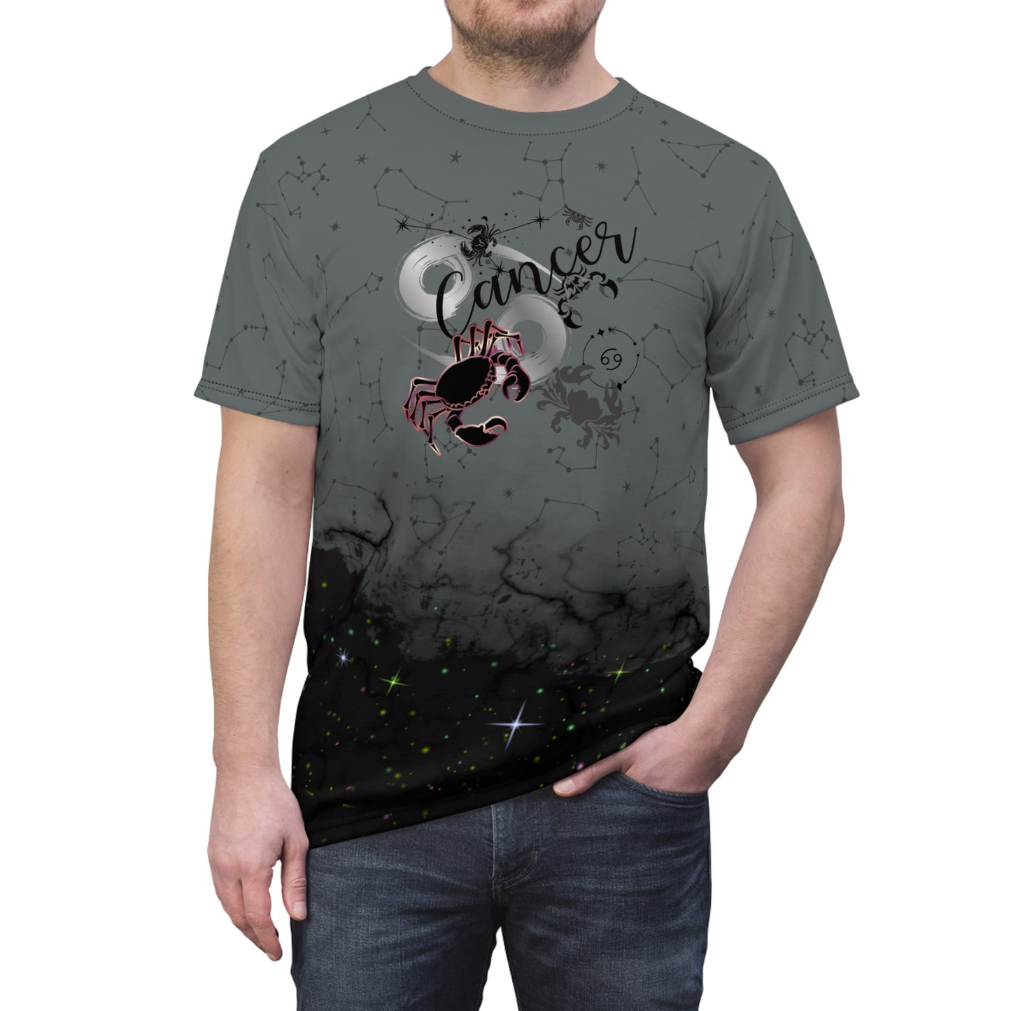 Cancer Constellation Zodiac TShirt — What's Your Sign | Mystic Astrology Tee