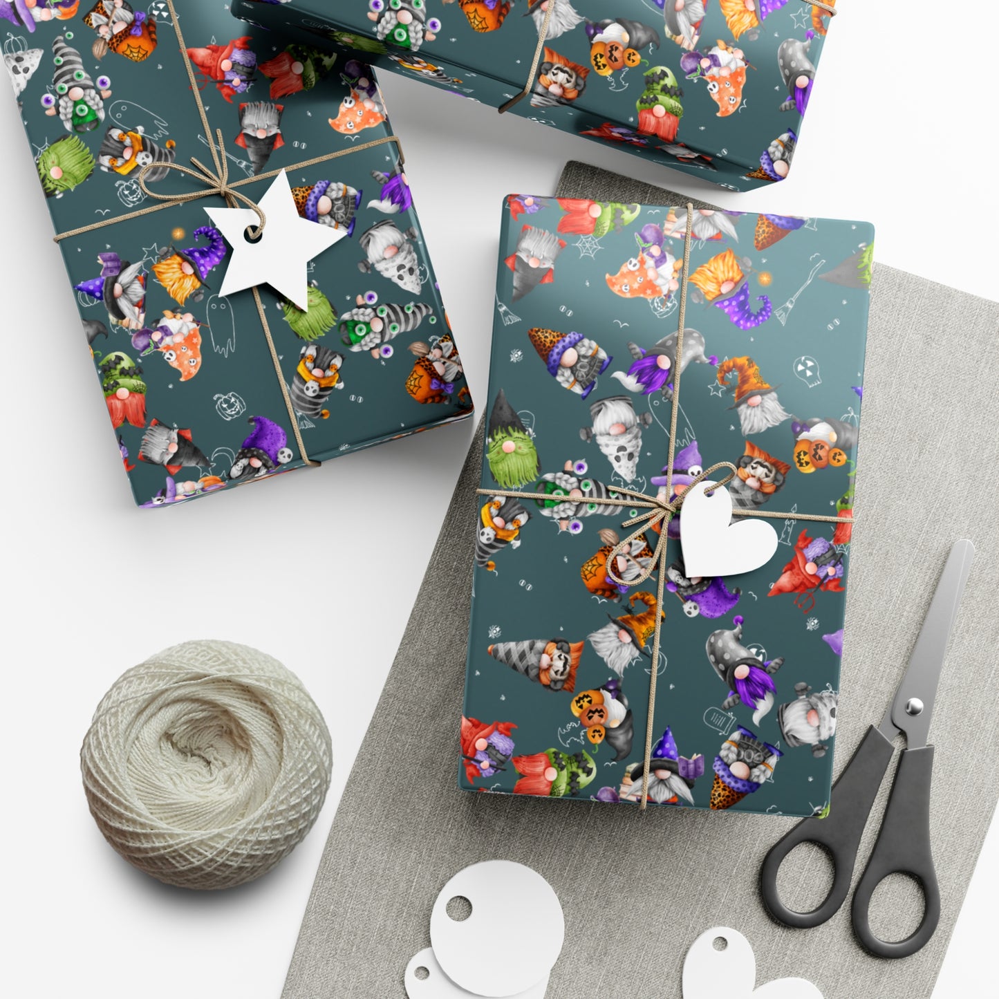 Gnome-o-ween | Gift Wrap Papers