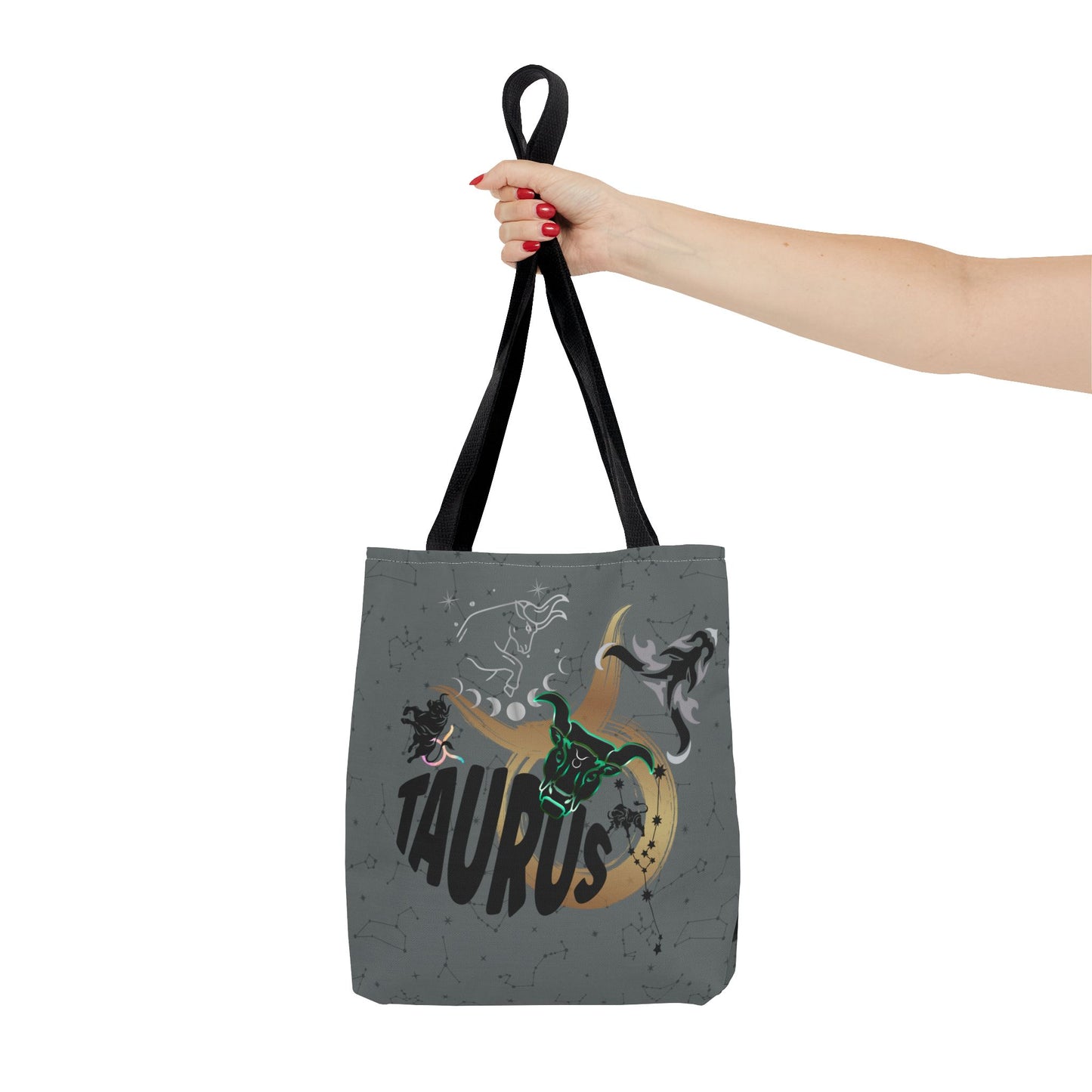 Taurus Zodiac Tote Bag — Mystic Astrology Collection