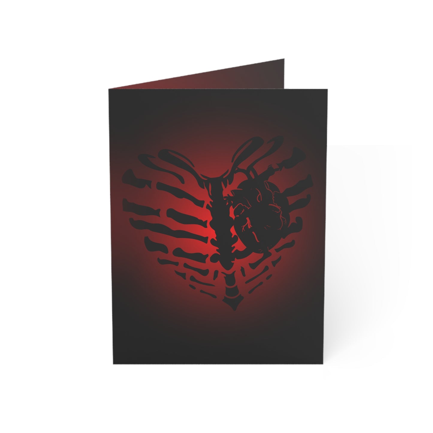 See, My Love | X Ray Heart Gothic Soul | Greeting Note Card (1/10/30/50 pcs)