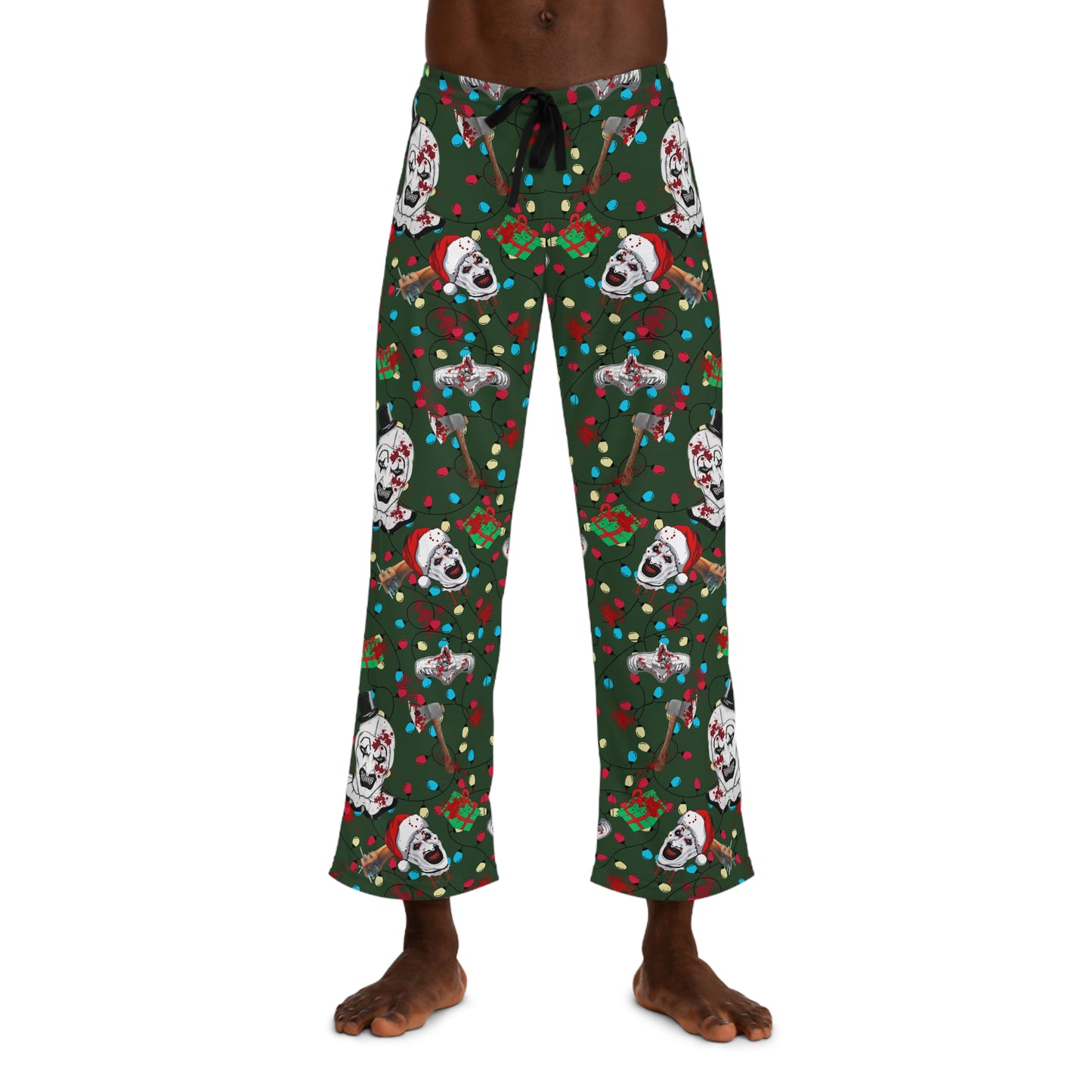 Terror Santa | Men's Pajama | Horror Holiday Lounge Pants