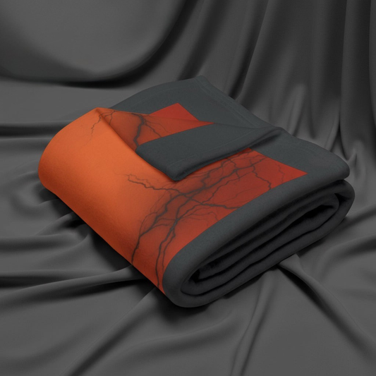 Eerie Spiders Design | Arachnophobia | Fleece Blanket Spooky and Cozy