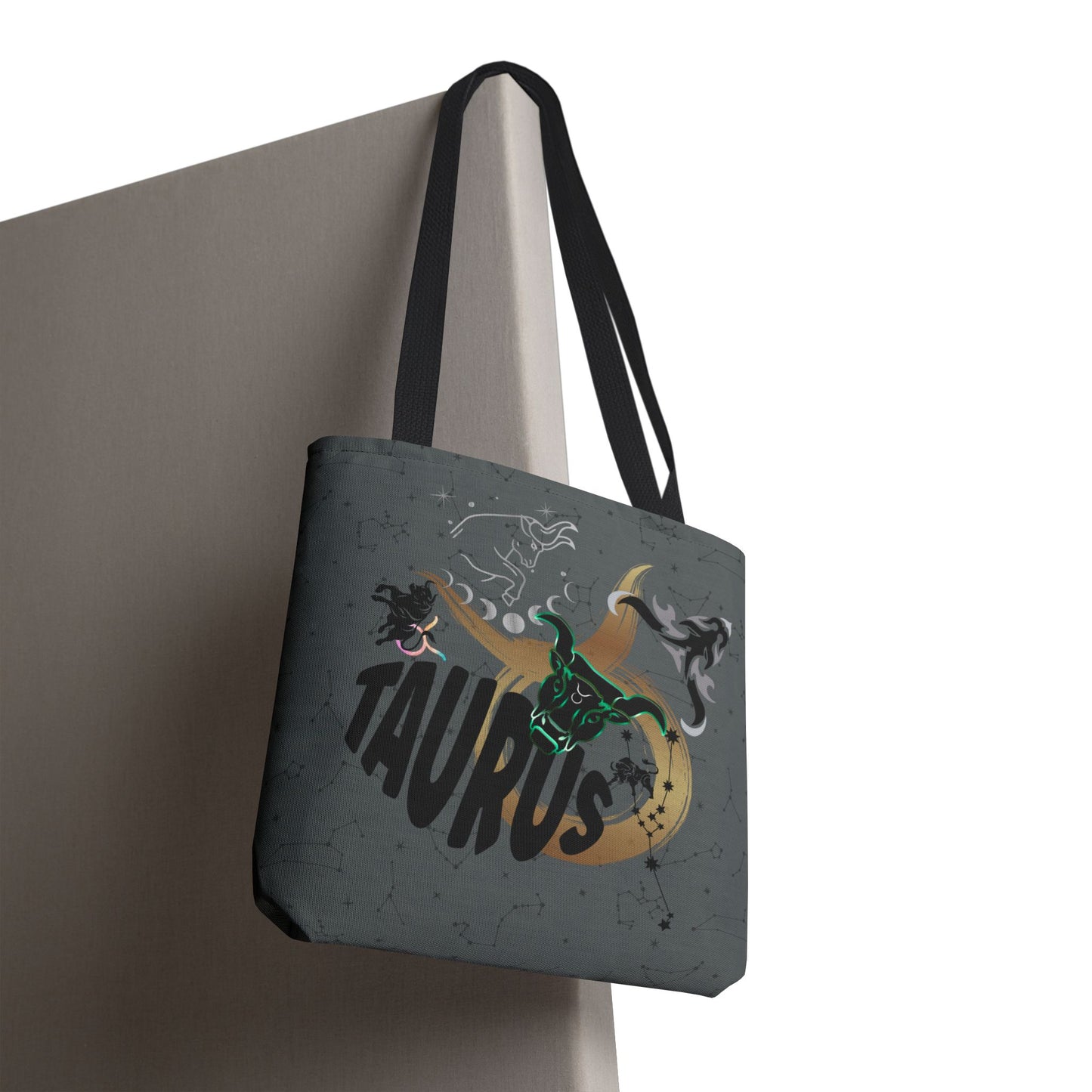 Taurus Zodiac Tote Bag — Mystic Astrology Collection