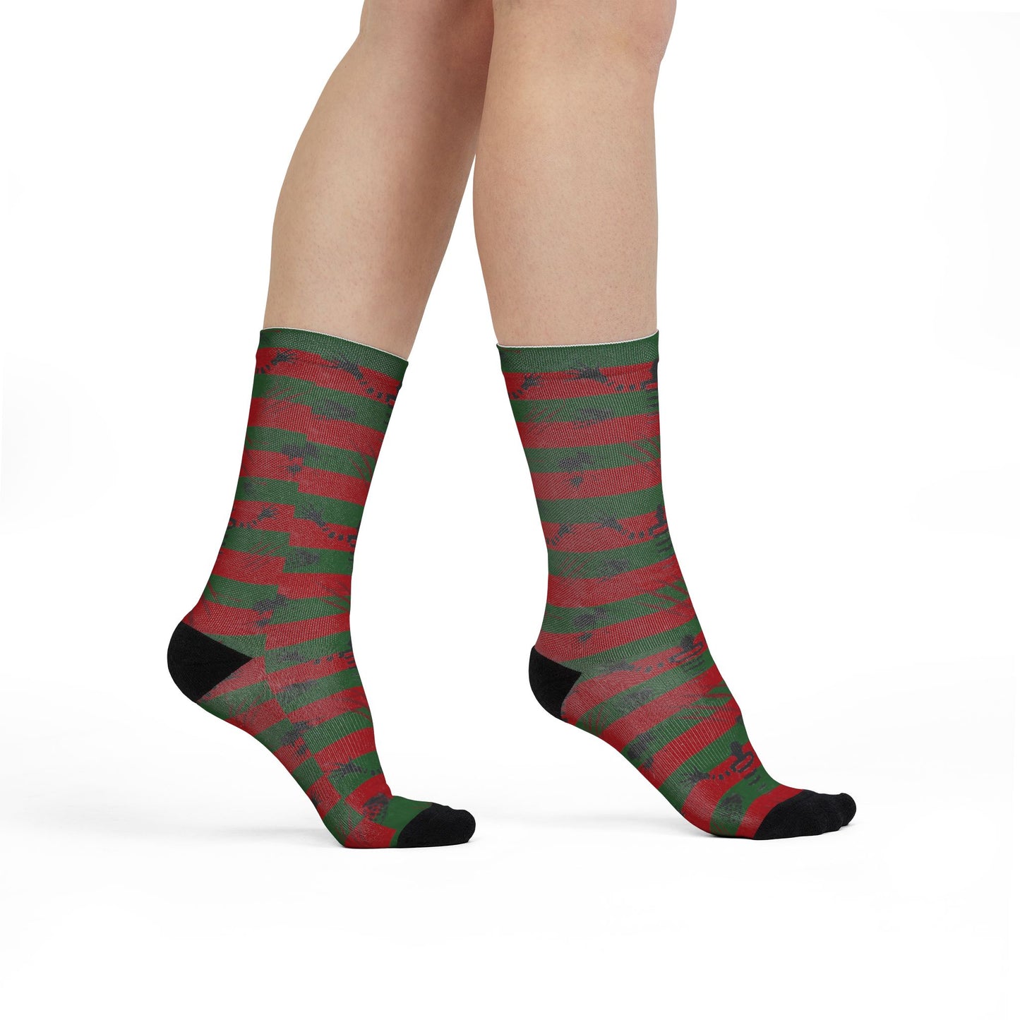 Horror Socks | Dream Street | Recycled Poly Socks | Cozy and Scary