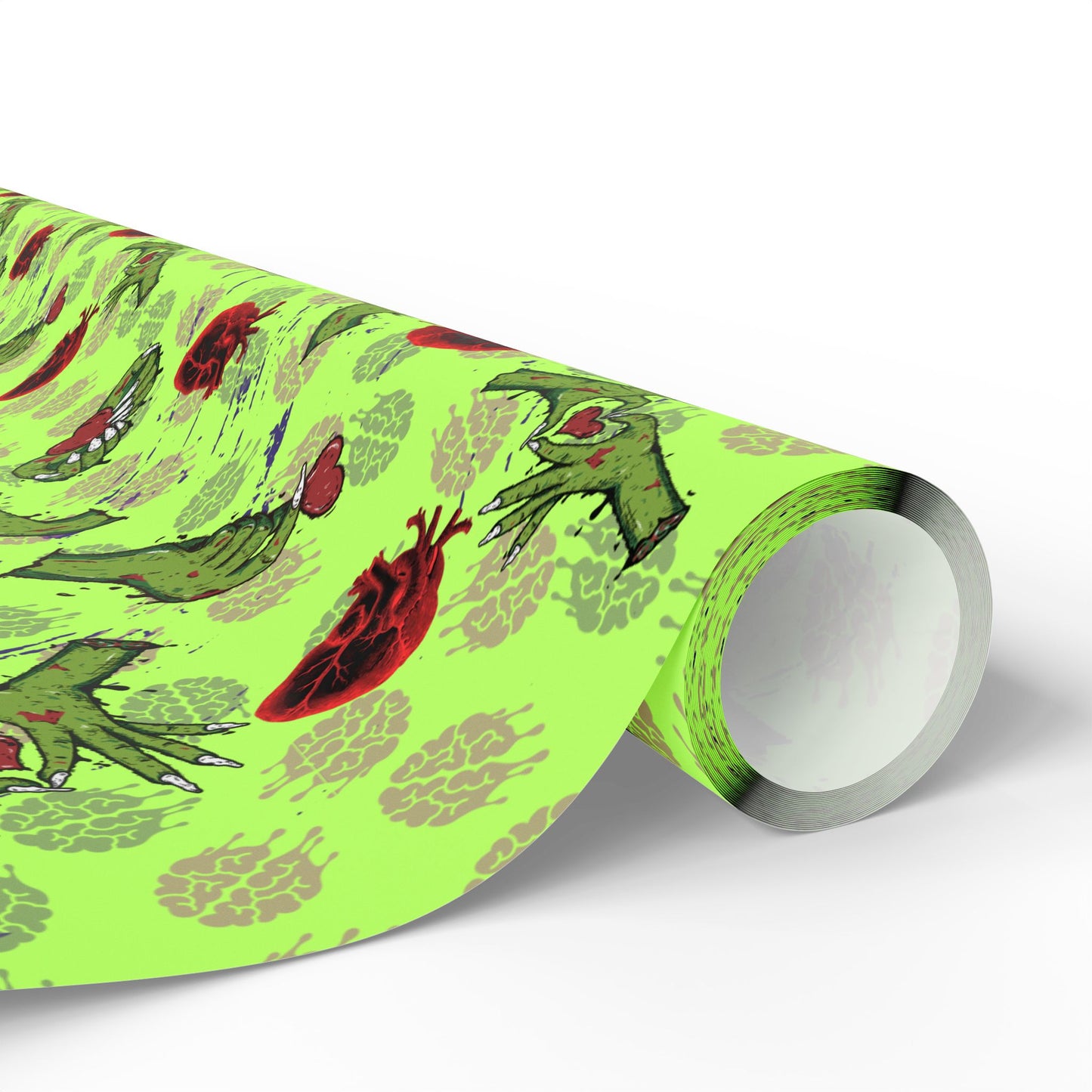 Zombie Hearts Gift Wrap Papers — Valentine & Undead Wedding Wrapping