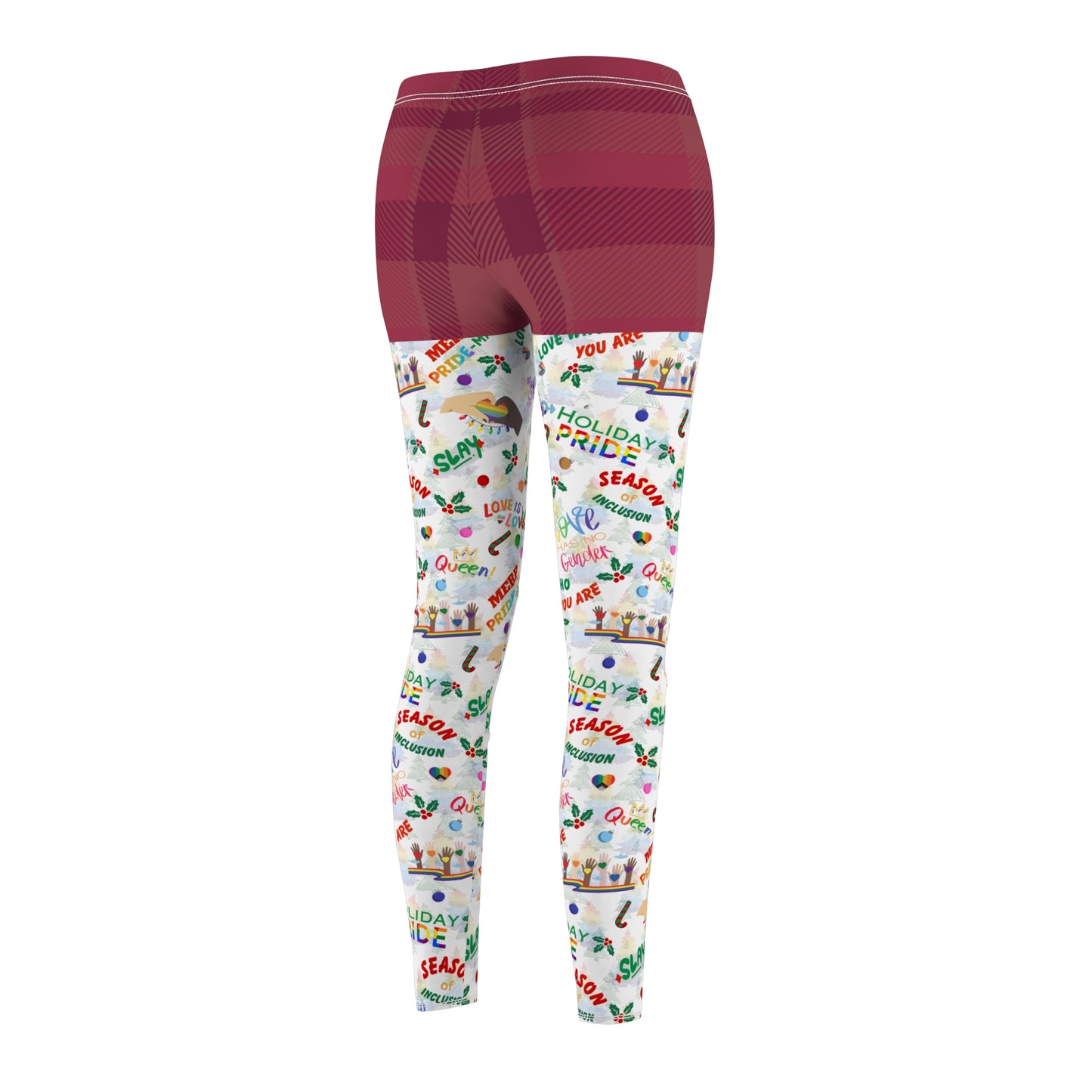 Holiday Pride All-Over Print Leggings — Unisex Casual Bottom