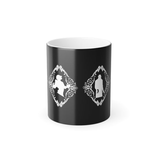 Classic Horror Silhouettes | Color Changing Morphing Mug, 11oz