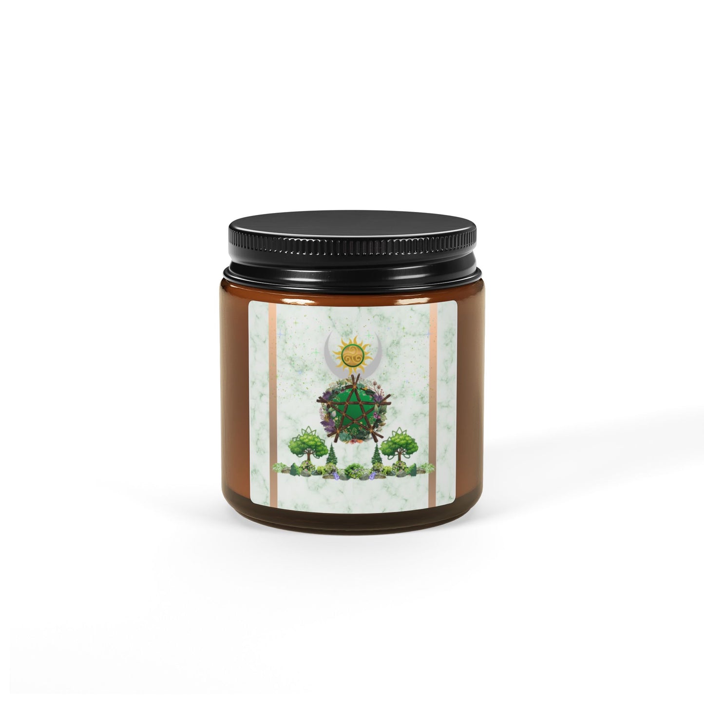 Midsummer | Summer Solstice | Scented Soy Candle (Amber Jar)