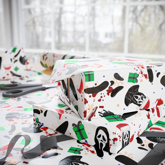 Horror Holidays (White) | Nightmare Holiday | Wrapping Paper
