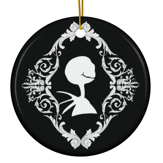 Skellington | Heirloom Ceramic Ornament (1pc, 3pcs, 5pcs, 10pcs)